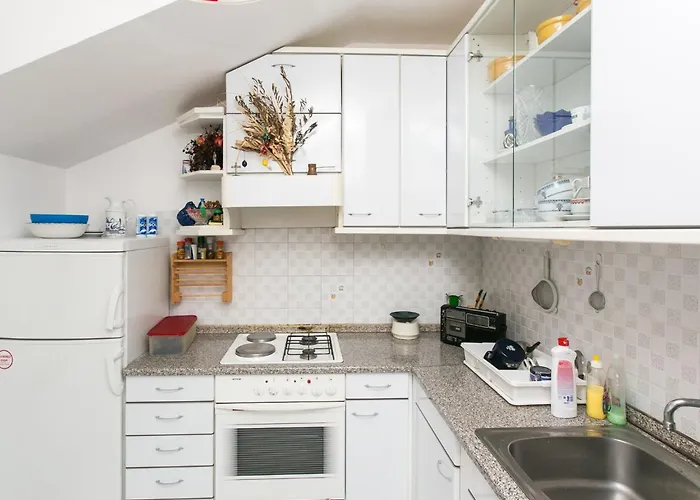 公寓 Bor - Duplex One Bedroom Apartmet With Sea View 杜布罗夫尼克